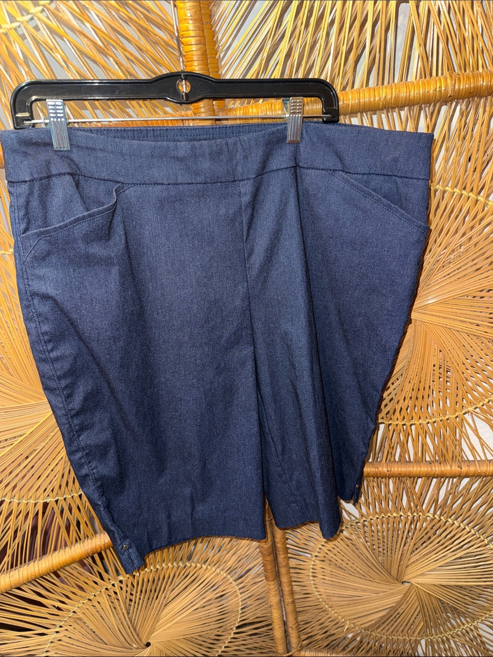NWOT Kim Rogers Pull On Long Shorts sz 18